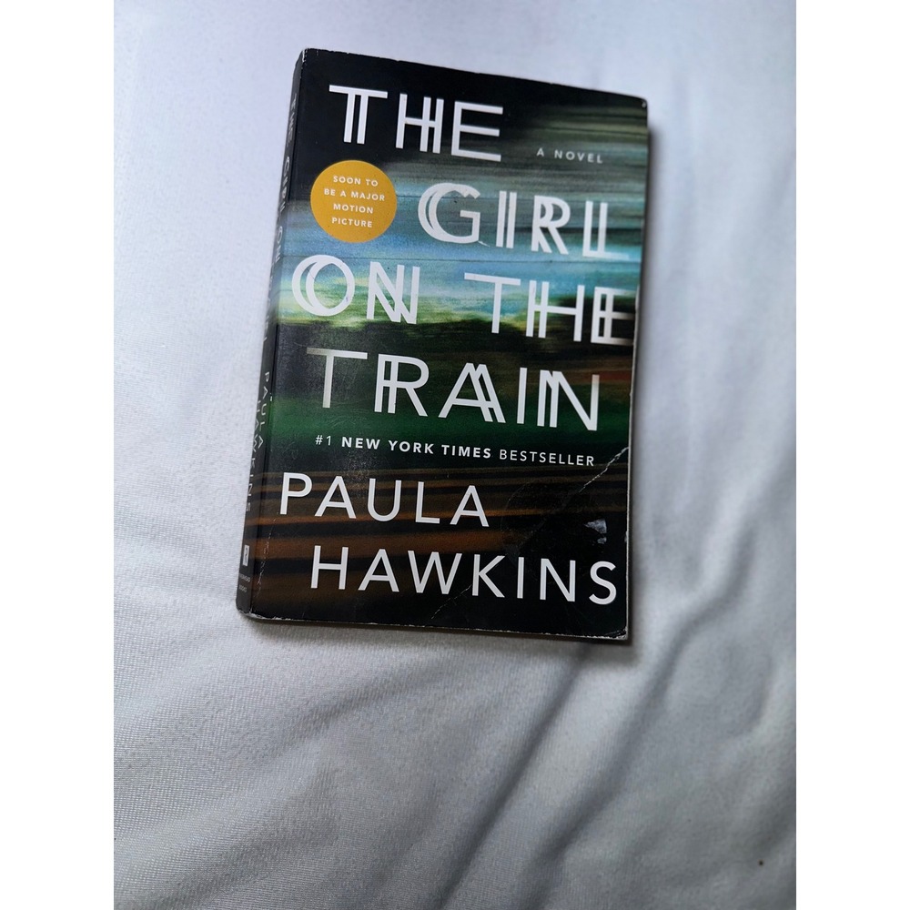 The Girl on the Train by Paula Hawkins Paperback Novel Psychological Thriller